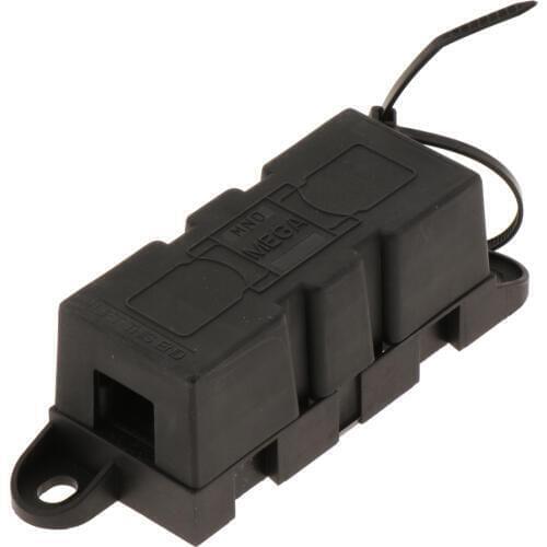 MEGA Fuse Block with Cover for Marine, Truck, Boat, Van, Motorhome, Car (Hole Center 2.0inch)