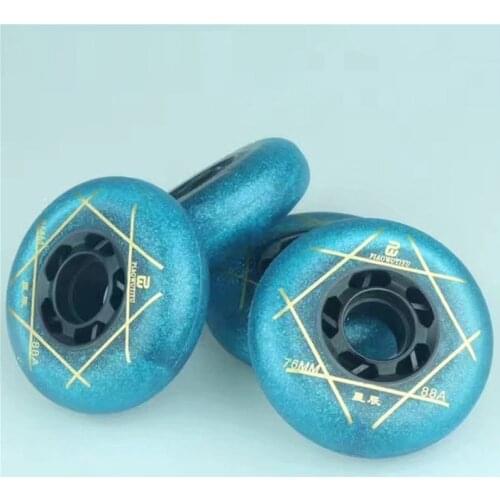 Japy Skates Stars 88A Inline Skate Wheels Professional Slalom Sliding Roller Skating Wheels For SEBA Powerslide Patines Tires