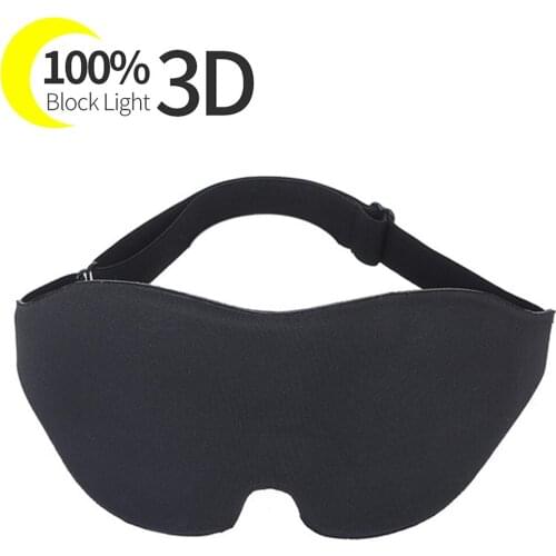 3D Sleep Mask Sleeping Eye Mask Eyeshade Cover Shade Eye Patch Women Men Soft Portable Blindfold Travel Rest Eyepatch For Rest