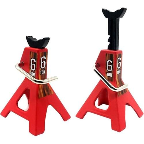 3Ton / 6Ton RC Cars Metal Jack Stands Repairing Tool for 1/10 1:10 RC Climbing Car Crawler Vehicles Model Parts Accessories Toy