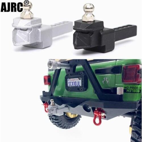 RC Car Metal Tow Hook Drop Hitch Receiver Trailer Hook for Traxxas TRX4 Trx-6 Axial SCX10 90046 90047 1/10 RC Climbing Crawler