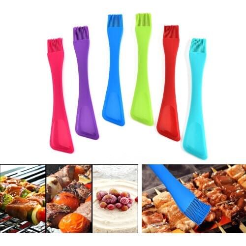 Multifunctional Silicone Cream Cake Spatula Non Stick Butter Spatula Bbq Brushes Utensils Basting Tool Kitchen Cooking Tool