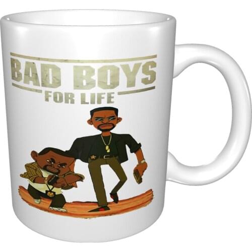 New Bad Boys For Life Movie Cinema Film Poster 2021 Mug Coffee Cup Coffee Mug Unicorn Cup Thermal Cup Beer