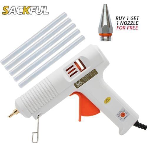 110-220V 150W Hot Melt Glue Gun Adjustable Temperature for DIY Art Graft Repair Tool Adhesive Hot Gun Professional Hot Glue Gun