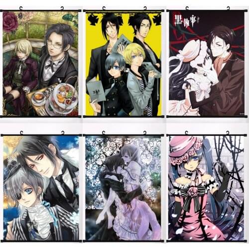 Full Square Diamond Painting Anime Black Butler 5D Mosaic Diamond Embroidery Cross Stitch Kits Handmade Gift Home Decoration