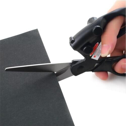 Professional Scissors Laser Guided Sewing Scissors Infrared Positioning Laser Stainless Steel Scissors For Needlework Tailor DIY