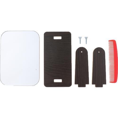 Dismountable Compact Mirror Hand-free Folding Makeup&Shaving Vanity Mirrors for Bathroom,Washroom,Traveling,Beauty Salon