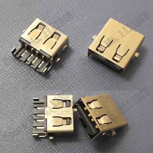 10pcs/lot 2.0 USB Jack Connector for Lenovo Yoga 330-11IGM Flex 6-11IGM etc Laptop USB2.0 Port