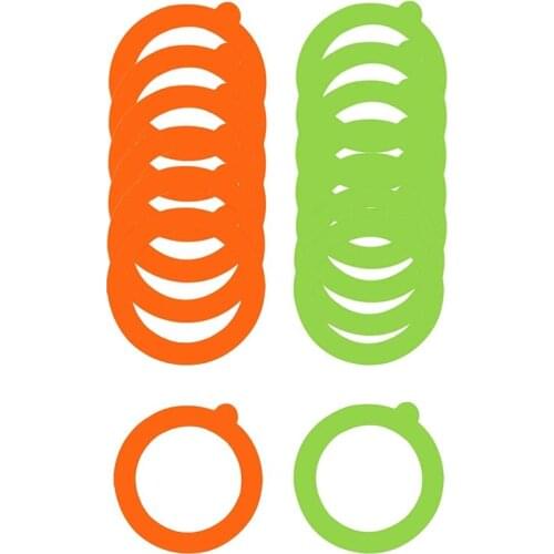 Rubber Seals for Glass Jars,Silicone Gaskets Canning Seals Replace Airtight Sealing Lids Rings for Canning Jar