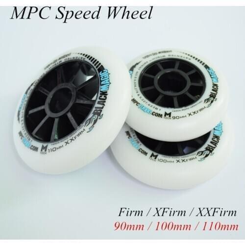 XXFirm 110mm XFirm 100mm firm 90mm inline speed skates wheel for indoor track outdoor racing black magic for MPC for CITYRUN