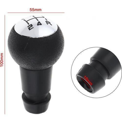 ABS 5 Speed Manual Transmission Gear Shift Handball Knob for Peugeot 106 107 205 206 306 406 307 308 / Citroen Picasso C1 C2 C4