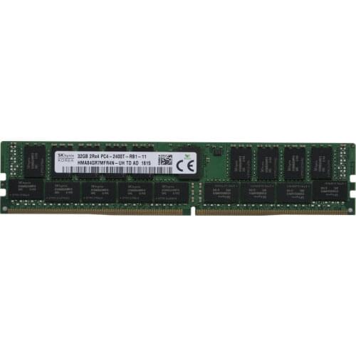 Sk hynix 32GB 2RX4 PC4-2400T DDR4-2400MHZ RAM MEMORY MODULE ECC REG - HMA84GR7MFR4N-UH - KR/CN