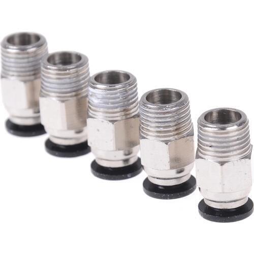 3D Printer Parts Quick Coupler Fittings Hotend Part Pneumatic Connectors PC4-01 Remote For V6 J-head Bowden 1.75mm PTFE Tube