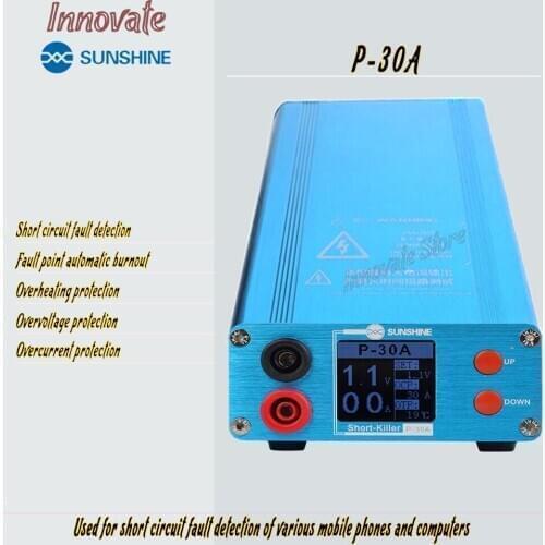 SUNSHINE P-30A Short circuit fault detection Used for short circuit fault detection of various mobile phones and computers