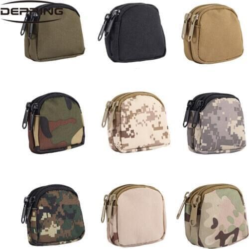 Tactical Molle Belt Pouch Outdoor Hiking Camping Multifunction Tools Pouch Waist Bag Key Coin Purses Utility Pouch