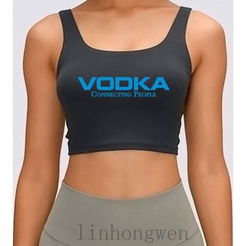 Vodka Russian Funny Women Tank Top Print Plus Size XL Fit Spring Autumn Humor Pictures Formal