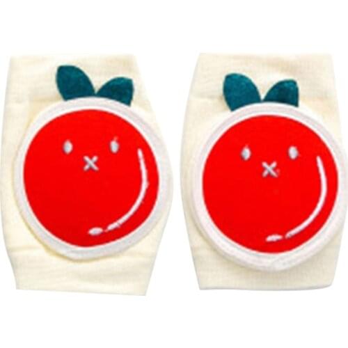 1 Pair Baby Knee Pads for Crawling Infant Kneepads Adjustable Elastic Leg Warmers Anti-Slip Leg Protector