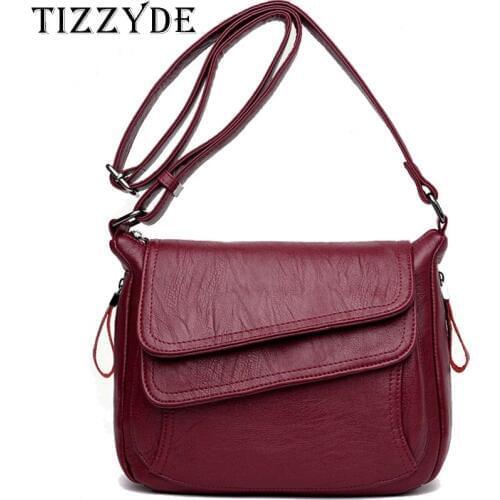 2019 new summer fashion solid color handbag PU leather zipper ladies messenger bag ZTY74