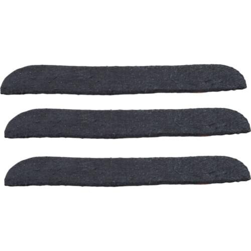 3 Pcs Erhu Corner Piece Erhu Cow PU Leather Protectors Wear-proofing Wrap Angle Patch Accessories