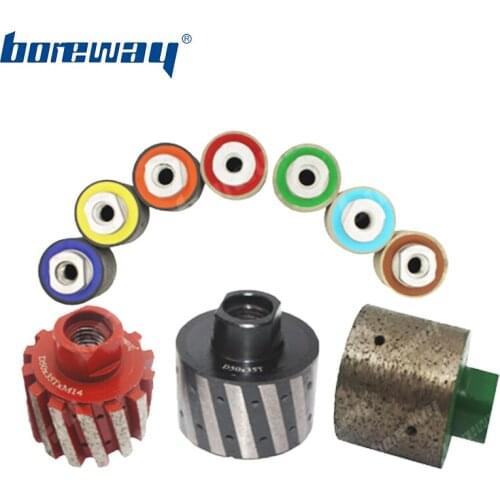 50mm M14 Sink Drum Wheel Whole Set Solution For Portable Grinder Free Shipping