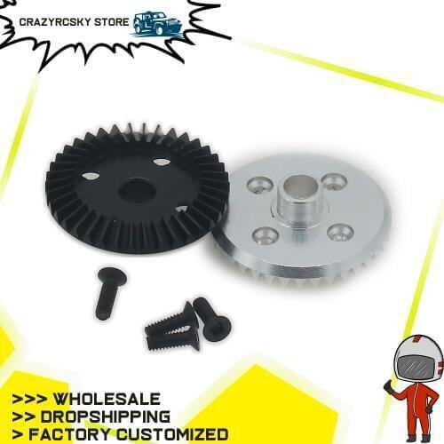 7075 Top Level Alloy Differential Ring Gear For Rc Hobby Model Car 1/18 Wltoys A959 A969 A979 K929 A580069 Spare Toy Parts