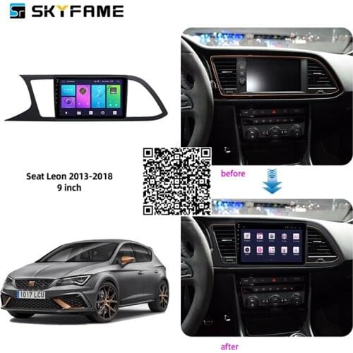 For Seat Leon/Ateca Cupra 2013-2021 Car Radio Stereo Android Multimedia System GPS Navigation DVD Player
