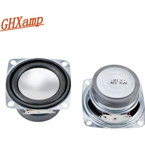 GHXAMP 2 Inch 4ohm 3W Full Range Speaker MIni Desktop Home-made Computer Speakers Amplifier Parts DIY 1 Pairs