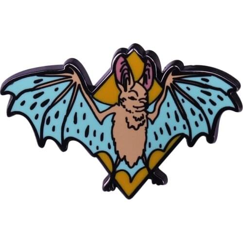 Aesthetics bat pin spooky Gothic art badge cute Halloween party favor