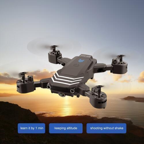 RC Drone 4K With camera HD Wifi fpv LS11 Fixed height Professional Quadcopter 1800mah Long time Foldable Selfie Drones Gift Toys