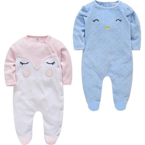 Autumn Winter Velvet Newborn Jumpsuit Unisex Infant Baby Boys Girl Cartoon Clothes Kids Thicken Rompers Infant Onesie Costume