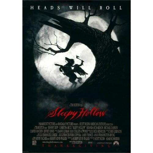 Sleepy Hollow Classic Movie Art Film Print Silk Poster Home Wall Decor 24x36inch