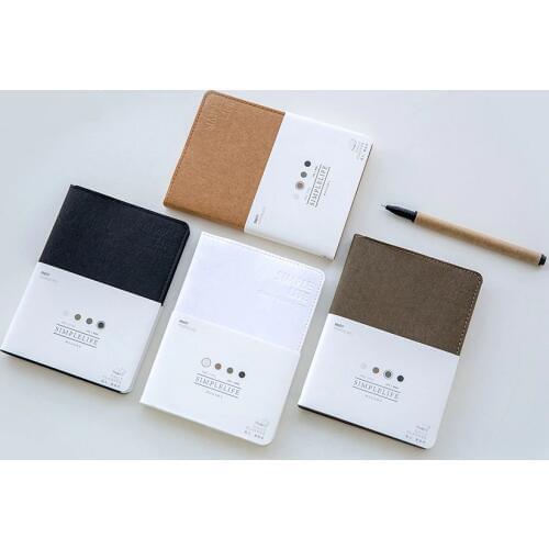 Simple Creative Schedule Book Diary Weekly Planner Notebook Sketch Book School Supplies Gift