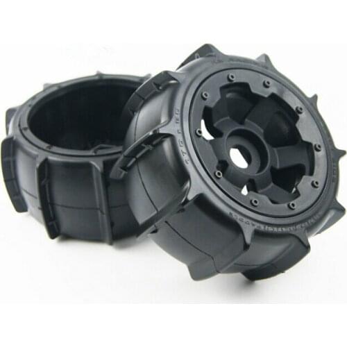 Rovan Rear Sand Paddle Wheel Tire Fit HPI Baja 5B Buggy King Motor