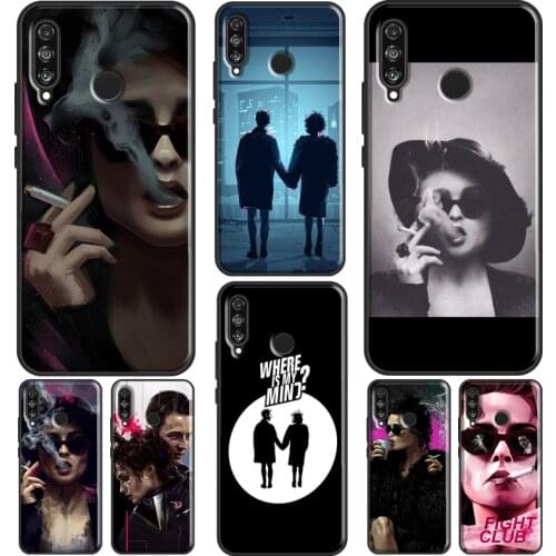Jack and Marla Fight Club Silicone Case For Huawei P30 P40 P20 Lite Mate 10 20 Pro P Smart 2019 Z 2021 Phone Cover