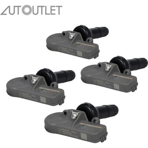 AUTOUTLET 4Pcs TPMS Tire Pressure Monitoring Sensors System For Chevrolet Chevy Cadillac Buick GMC 13581558 Replacement Parts