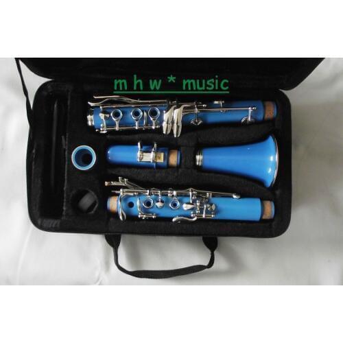Advanced Blue Bb clarinet Good material good sound