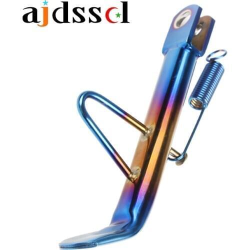 Universal 200MM CNC Motorcycle/Scooter Side Bracing feet Motorcycle Kickstand Side Stand for Yamaha Honda Ducati Kawasaki Suzuki