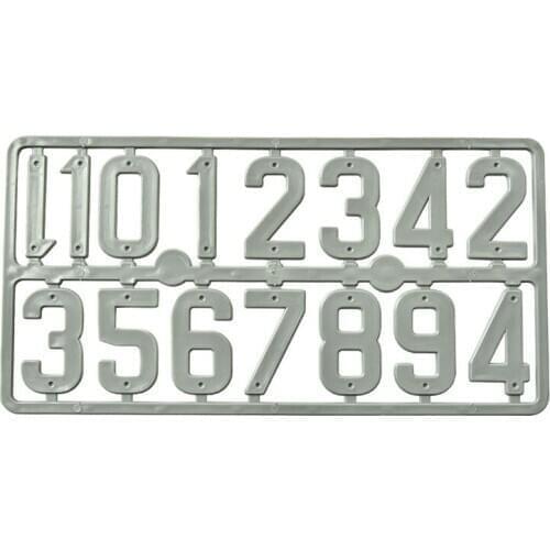 X50 Complete Gray Color Beekeeping Number Beehive Numbers with Frame Beehive And Beehive Frames Marking Number Tools