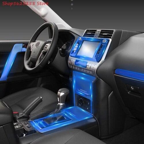 Central Control Instrument Screen Protector For Toyota Land Cruiser Prado Invisible Transparent Protective Film Car Styling
