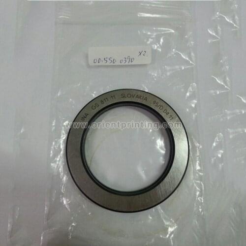 00.550.0390 Heidelberg Machine Grooved Ball Bearing 00.550.0390 Offset Spare Parts