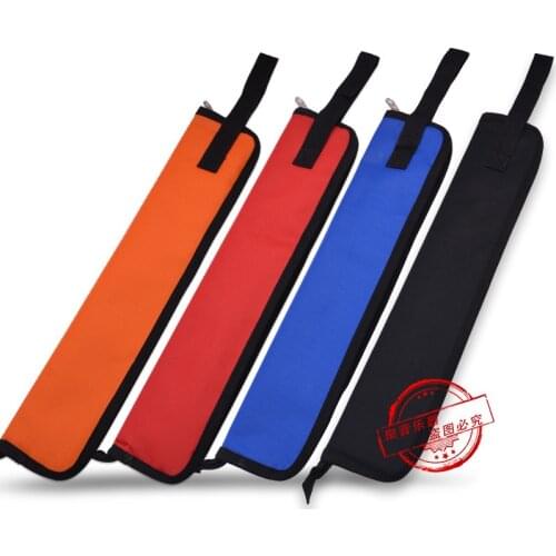 1PCS Portable Waterproof Drumsticks Storage Pouch Drum Sticks Bag Percussion Instruments Accessories
