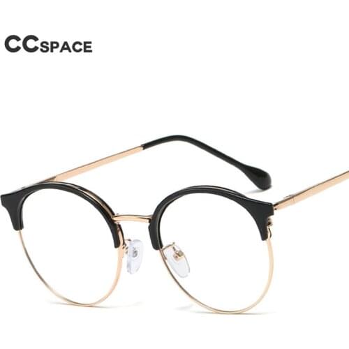 48300 Round Prescription Anti Blue Light Glasses Frames Men Women TR90 Fashion Computer Eyeglasses