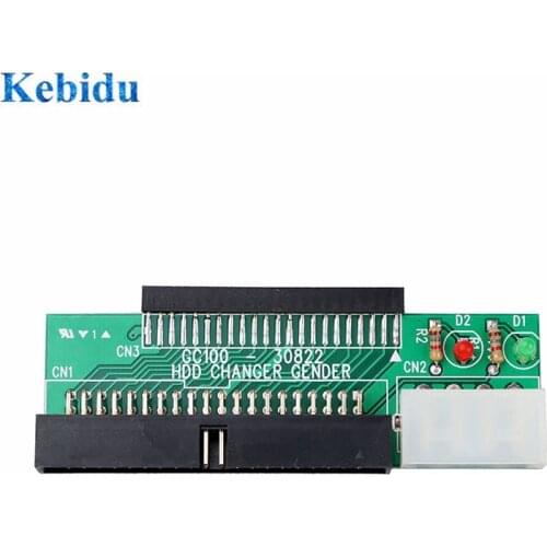 KEBIDU 2.5" to 3.5" HDD Adapter 44 Pin IDE Hard Disk Drive Converter PC Accessories Laptop