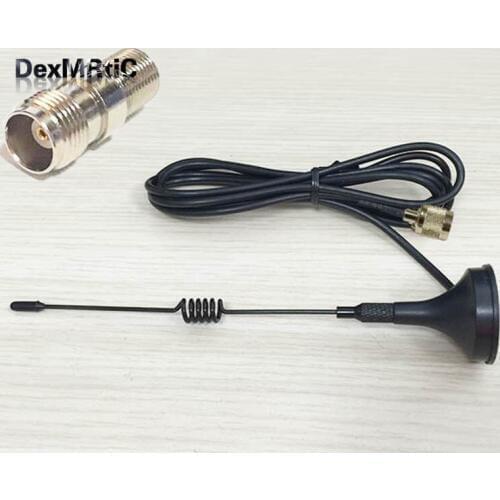 2.4Ghz 3dbi wifi antenna with magnetic base extension cable 1.5m TNC male connector+TNC Female switch Female Jack RF Adapter