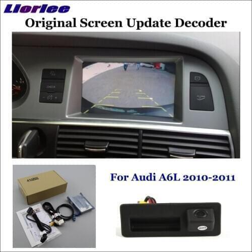Car Rear View Backup Camera For Audi A6 A6L C7 C8 2011-2020 Not Fit C5 C6 Reverse Parking CAM HD Decoder Accessories