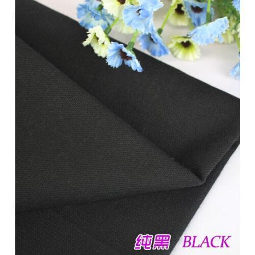 Black Decorator Upholstery Canvas Cotton Duck Fabric Cotton Fabric Canvas Fabric 60"wide Sold By The Yard Free shipping