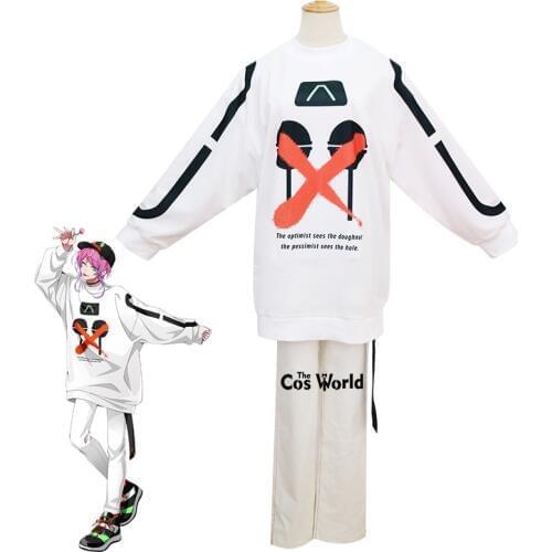 DRB Division Rap Battle Hypnosis Mic The Dirty Dawg Easy R Ramuda Amemura Hoody Pants Uniform Outfit Anime Cosplay Costumes