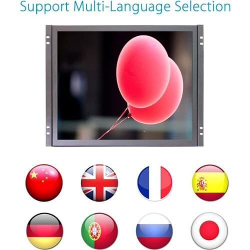 Custom 19 inch Capacitive USB Open Frame Industrial Touch Screen Monitor