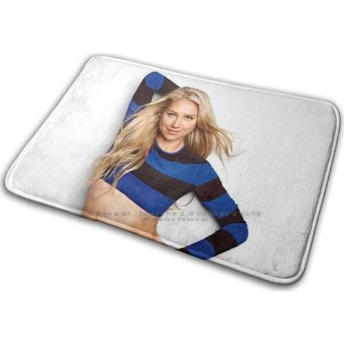 Tennis Player Anna Kournikova Mat Rug Carpet Anti-Slip Bedroom Entrance Door Mat Anna Kournikova Tennis Match Tennis Game