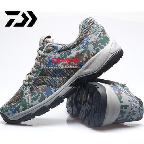 Daiwa Upstream Aqua Shoes Air Mesh Men Women Fishing Swim Water Beach Shoes Nonslip Hiking Wading Shoes Travel Women Sneakers